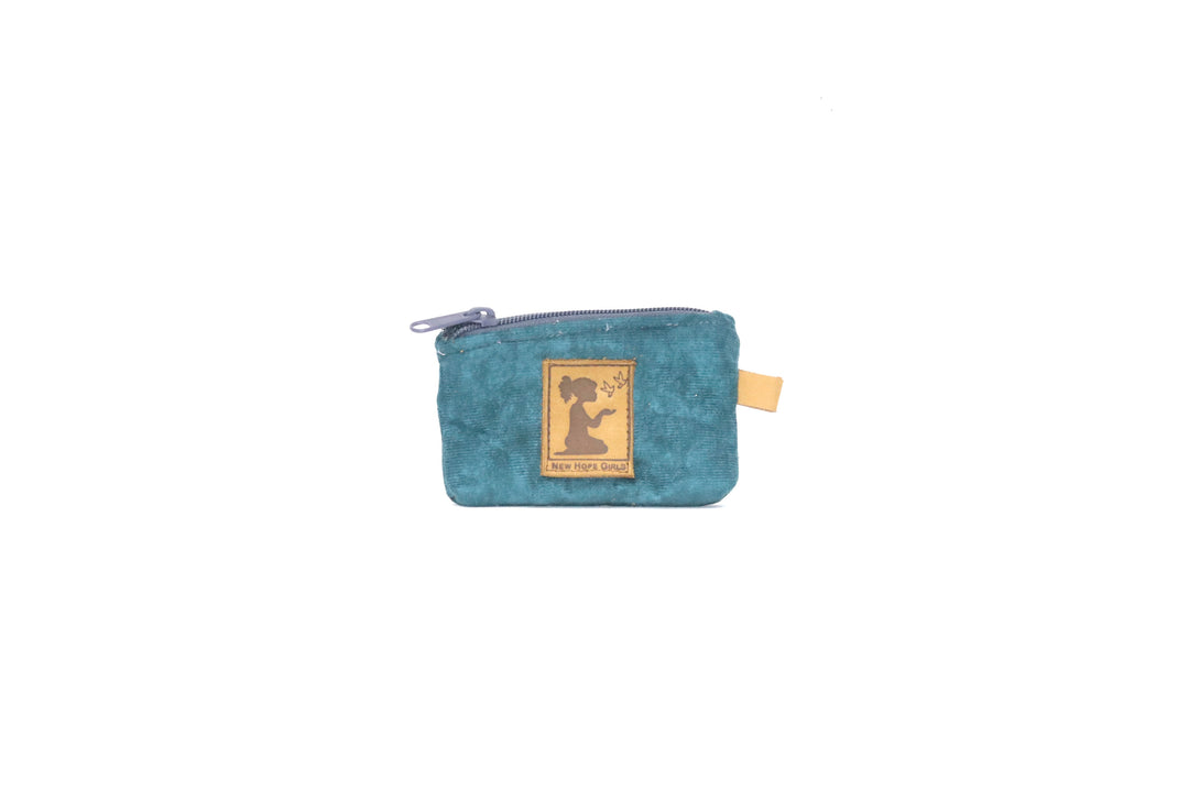 Teal Blush Card Pouch