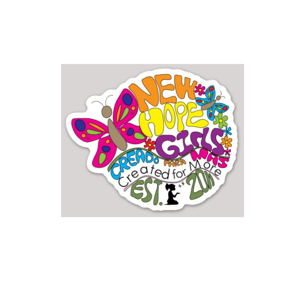 Groovy Girl Celebration Sticker