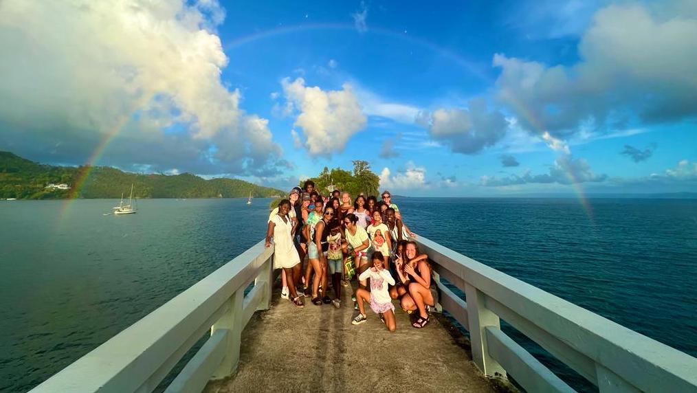rainbow in the Dominican Republic