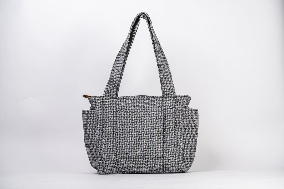 Tweed Travel Tote