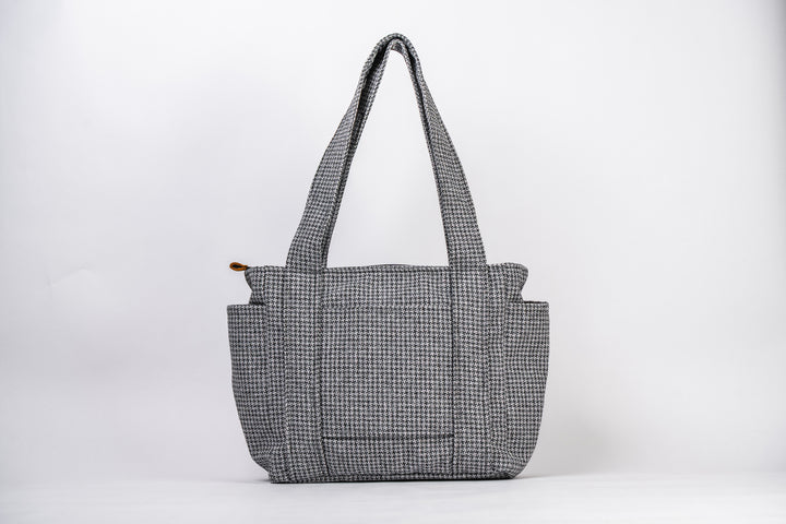 Tweed Travel Tote
