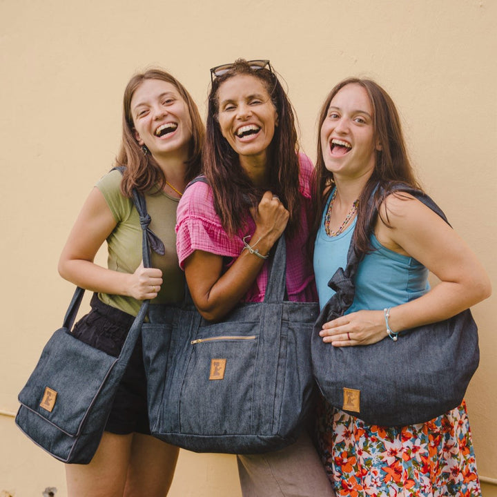 Denim Azul Shoulder Hobo