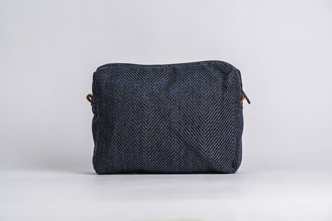 Milos Navy Cosmetic Pouch