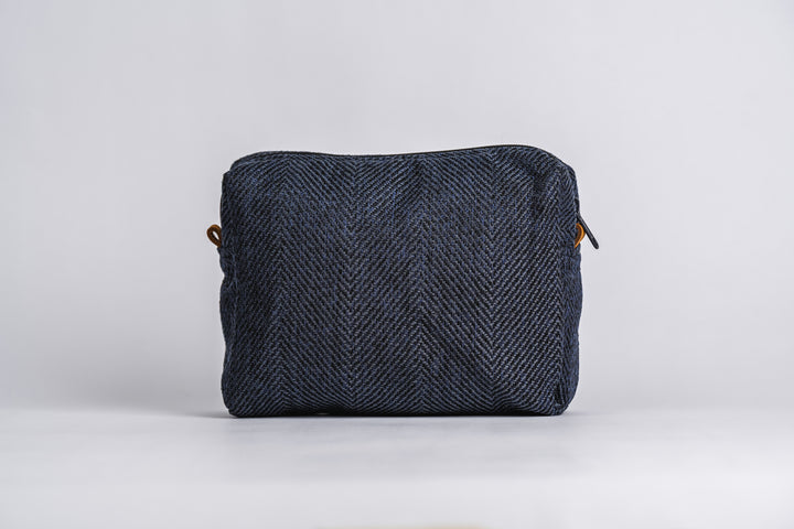 Milos Navy Cosmetic Pouch