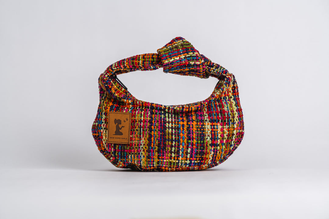 Mardi Gras Hobo Clutch
