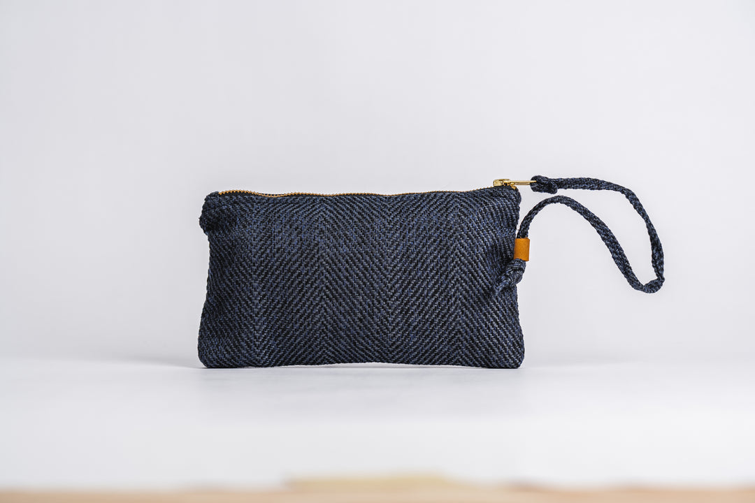 Milos Navy Wrist Pouch