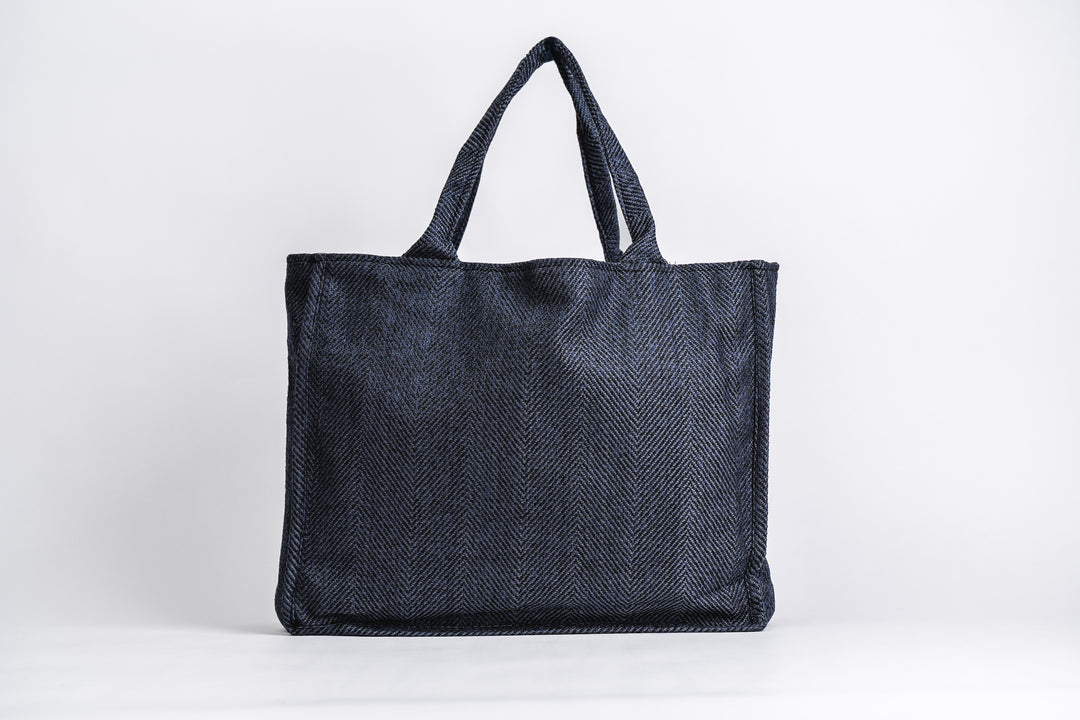 Milos Navy Market Tote