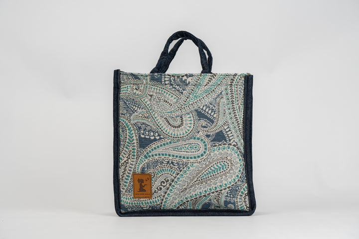 Denim Bandana Medium Gift Tote
