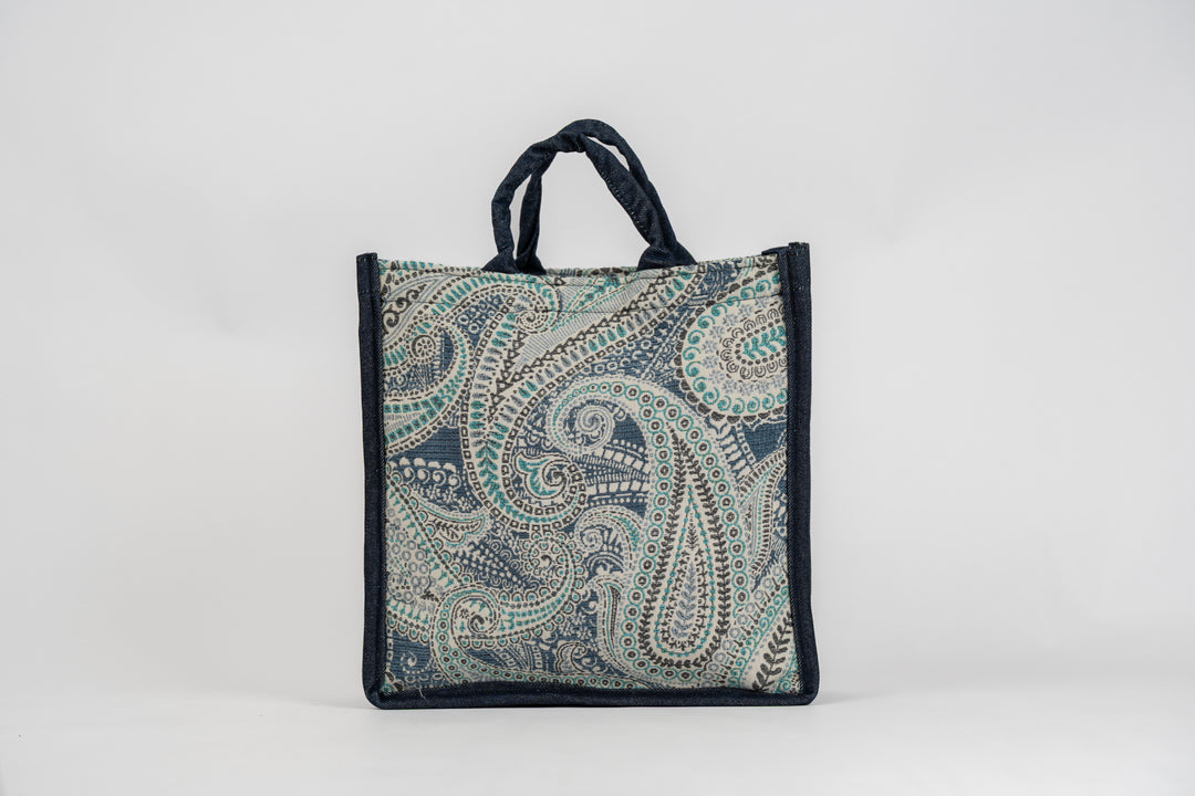 Denim Bandana Medium Gift Tote