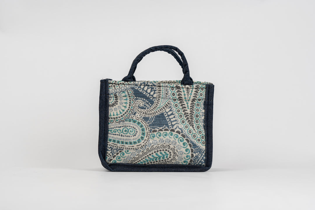 Denim Bandana Small Gift Tote