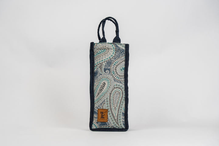Denim Bandana Tall Gift Tote