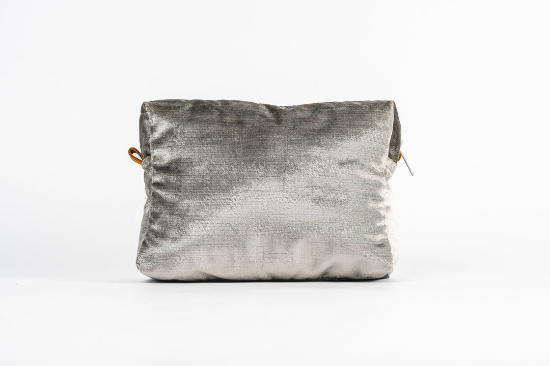 Silver Lux Cosmetic Pouch