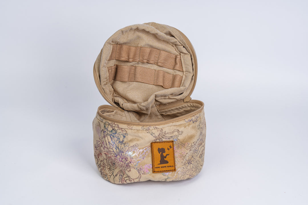Gold Leaf Travel Organizer
