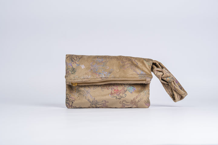 Gold Leaf Clutch