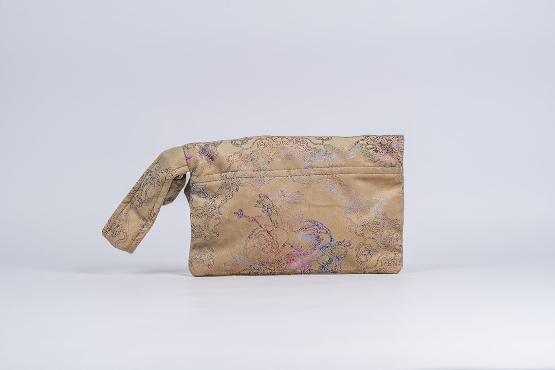 Gold Leaf Clutch