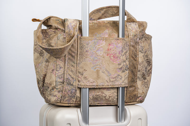 Gold Leaf Travel Tote