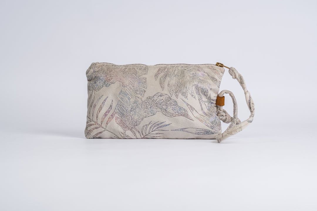 Silver Fern Wrist Pouch