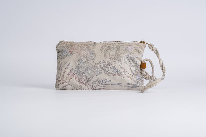 Silver Fern Wrist Pouch