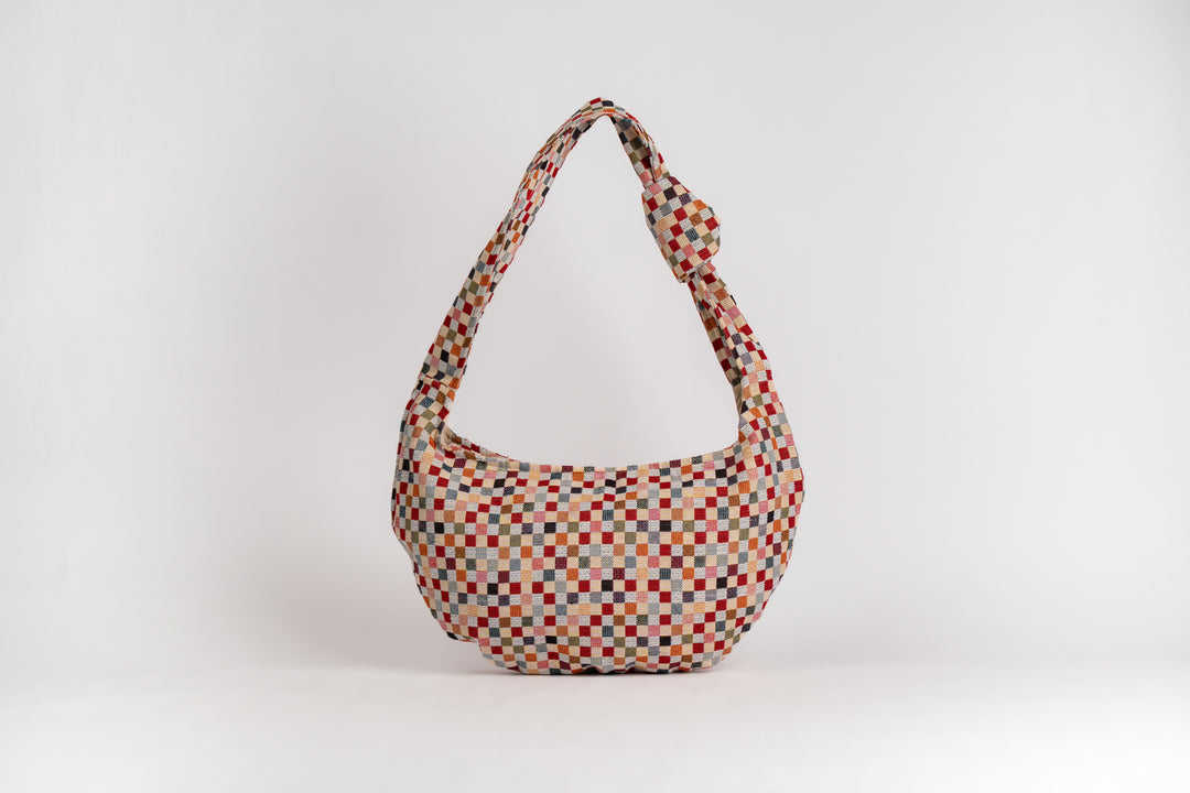 Checkers Shoulder Hobo