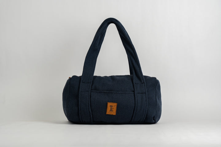 Navy Tweed Medium Duffel