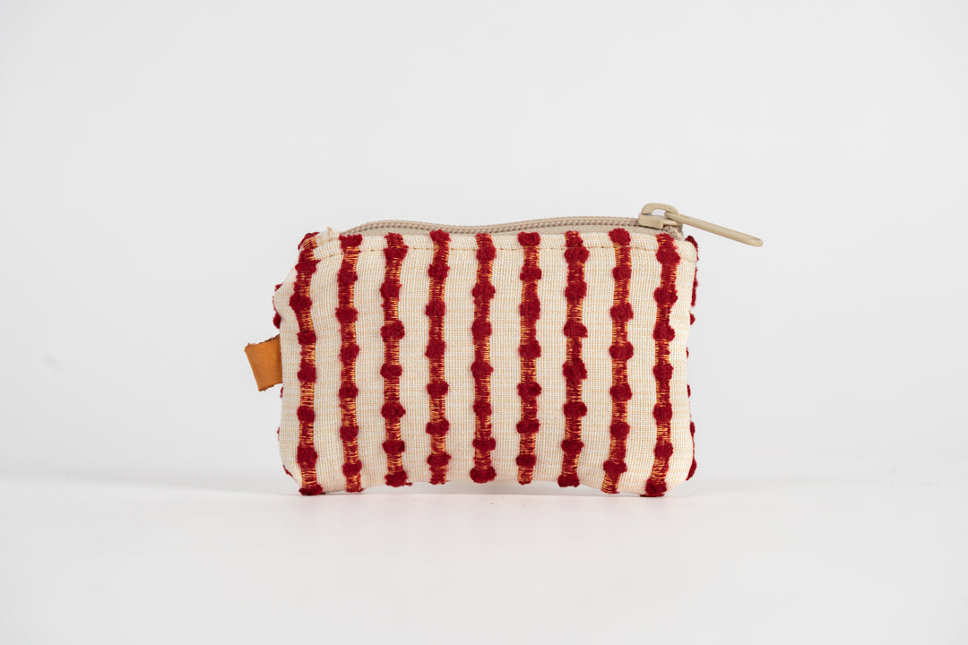 Dot Stripe Card Pouch