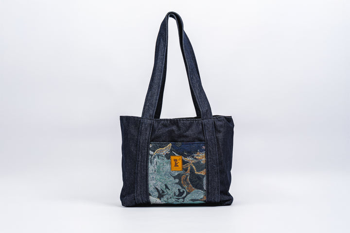 Van Gogh & Denim Tote
