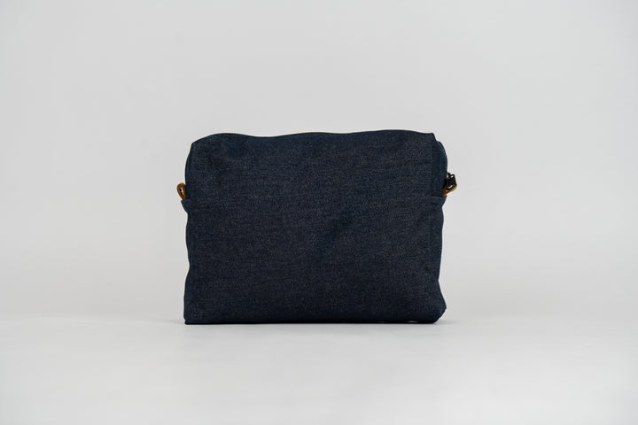 Amore En Denim Cosmetic Pouch