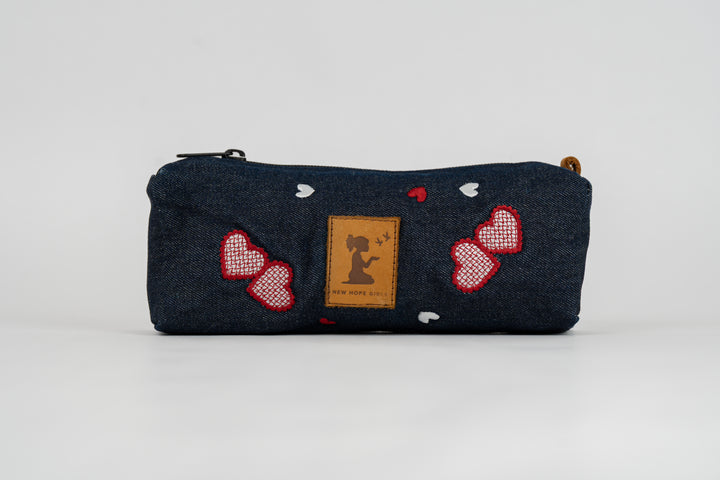 Amore En Denim Pouch