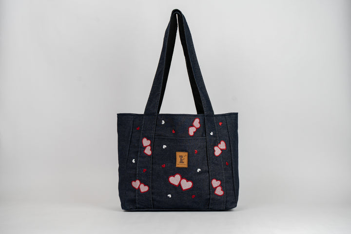 Amore En Denim Tote