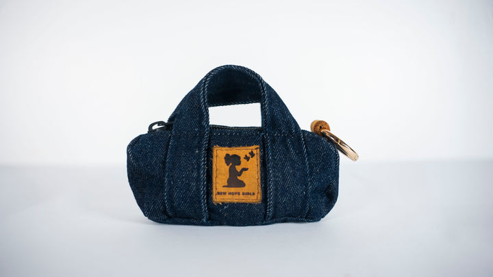 Denim Azul Duffel Bag Charm