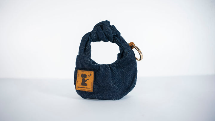Denim Azul Hobo Clutch Bag Charm