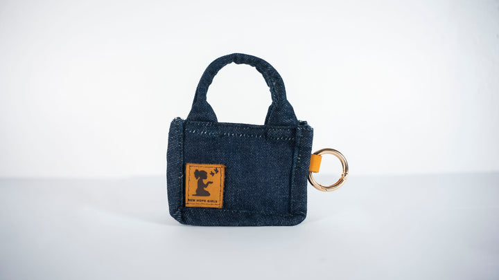 Denim Azul Market Tote Bag Charm