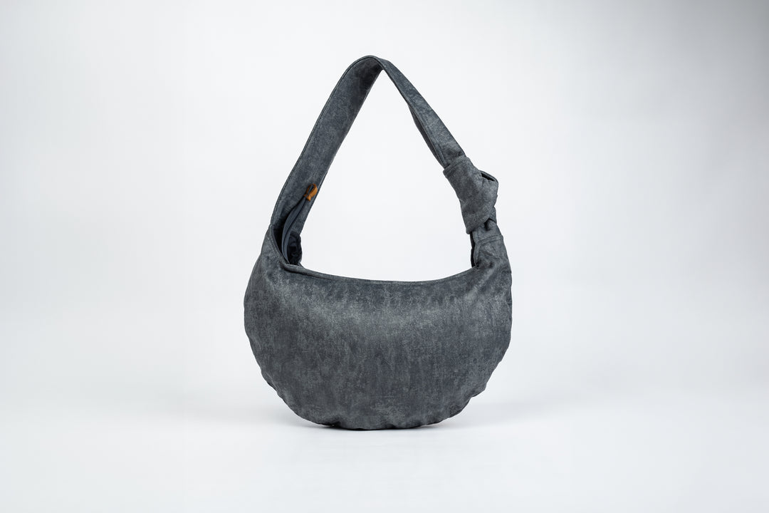 Gray Shoulder Hobo