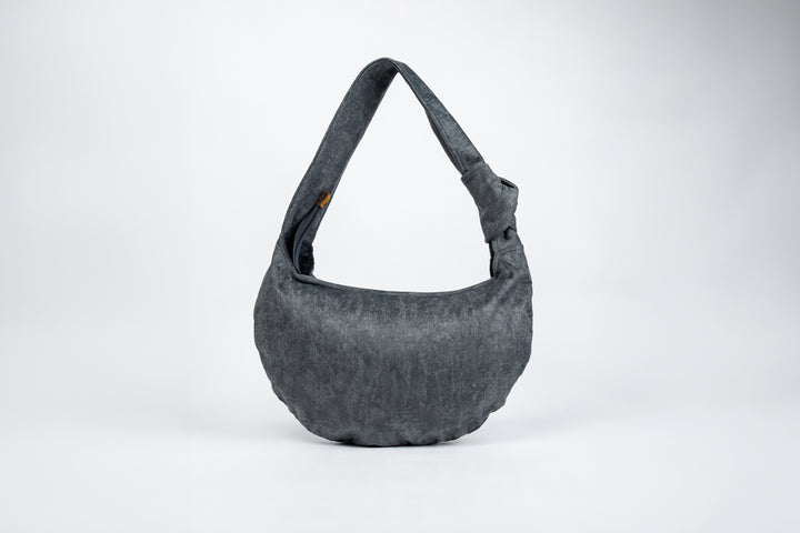 Gray Shoulder Hobo