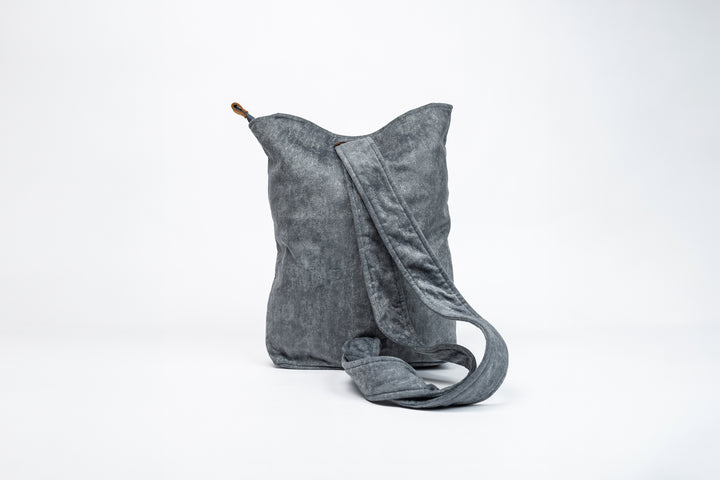 Gray Sling Backpack