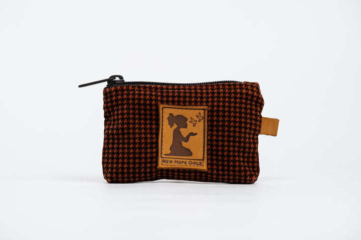Houndstooth Card Pouch