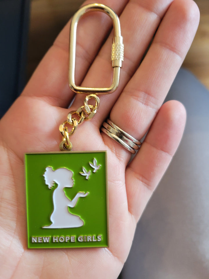 New Hope Girls Logo Keychain