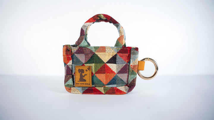Kaleidoscope Market Tote Bag Charm
