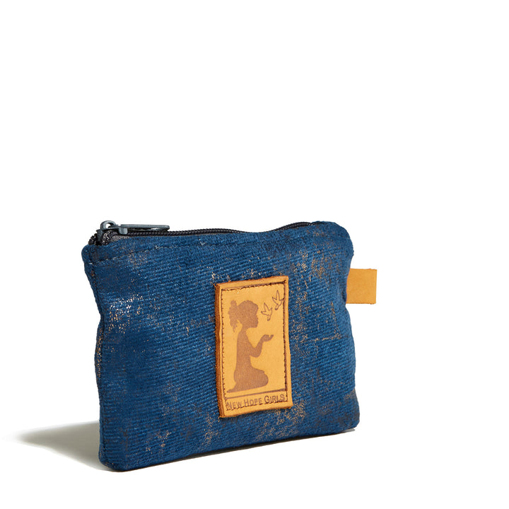 Navy Hint (Midnight) Card Pouch