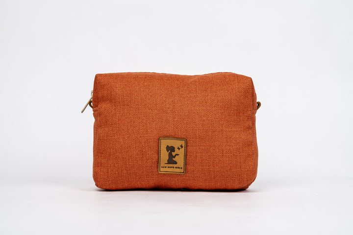 Red Clay Cosmetic Pouch