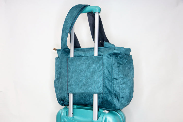 Teal Blush Travel Tote