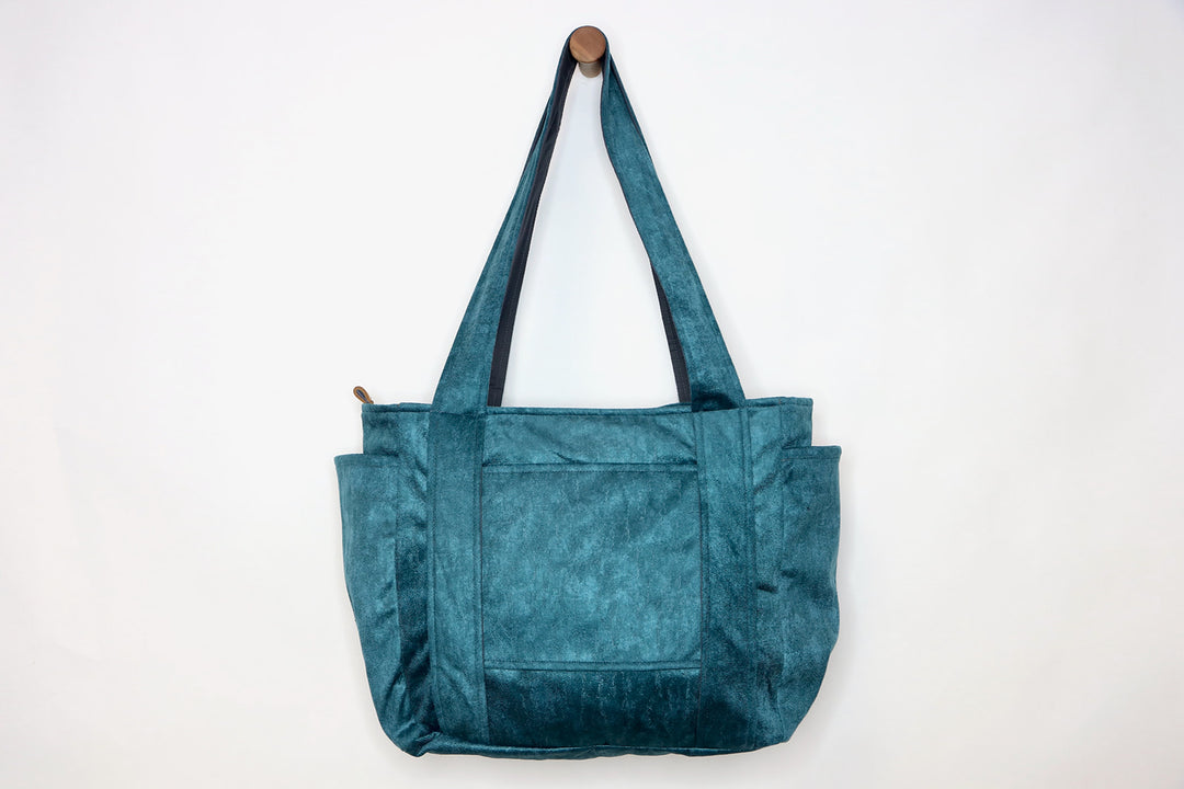 Teal Blush Travel Tote