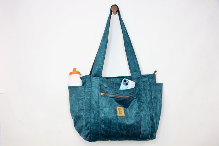 Teal Blush Travel Tote