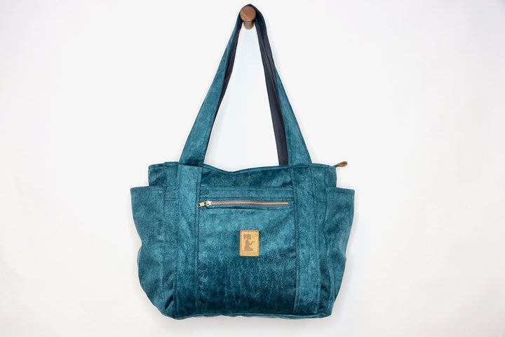 Teal Blush Travel Tote